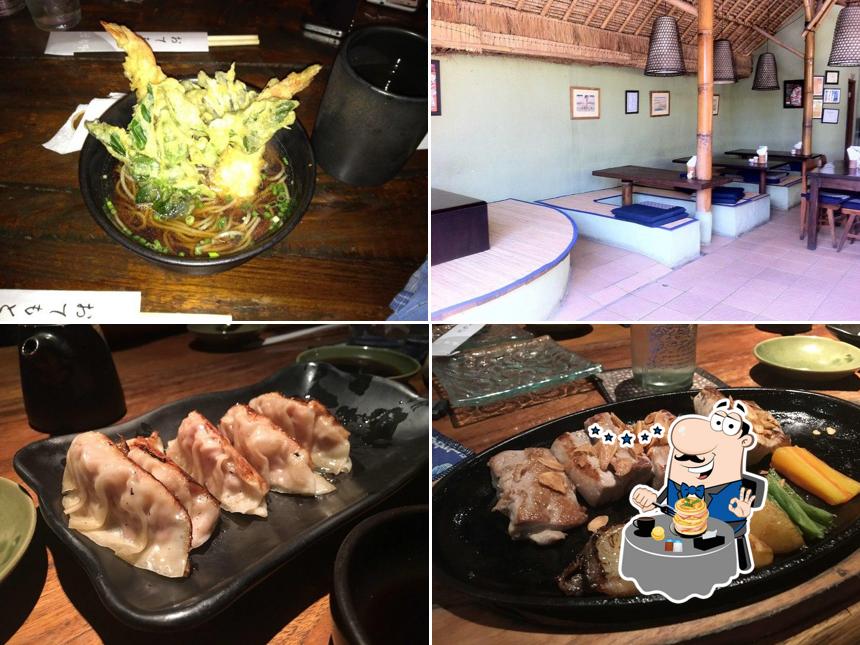Platos en Ryoshi Japanese Restaurant Sanur