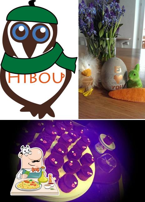 Еда в "Café Hibou"