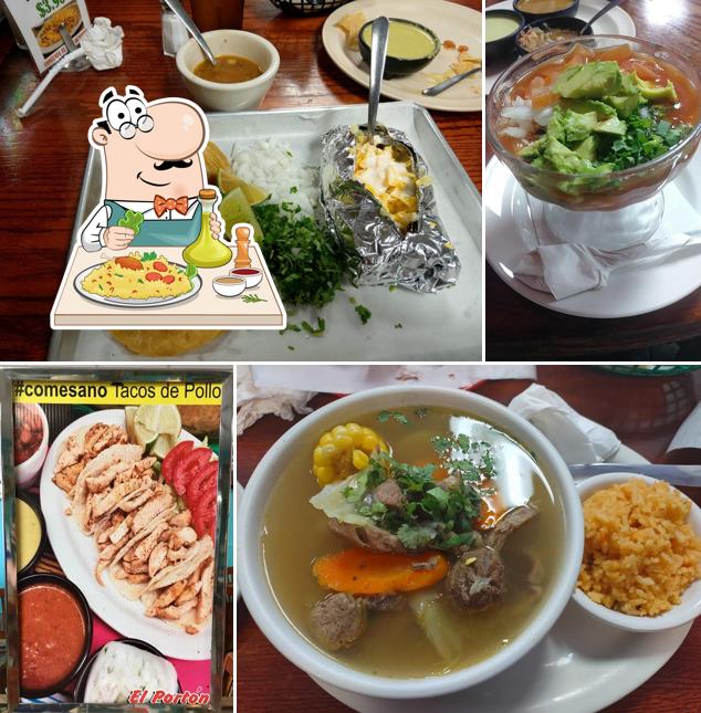 El Portón Mexican Restaurant in Edinburg Restaurant menu and reviews