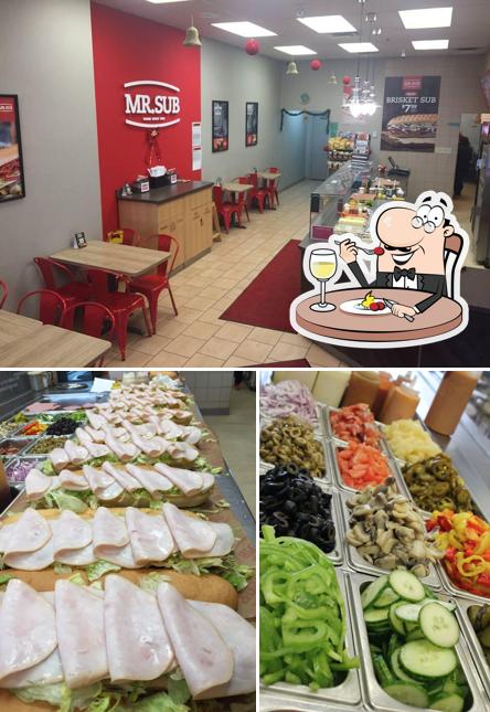 This is the photo displaying food and interior at Mr.Sub