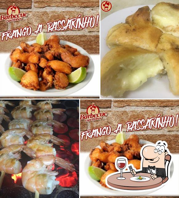Comida em Barbecue Lanches