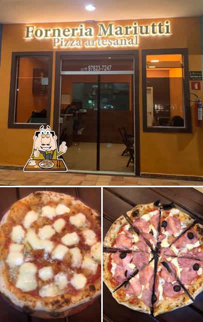 Consiga pizza no Forneria e Pizzaria Mariutti