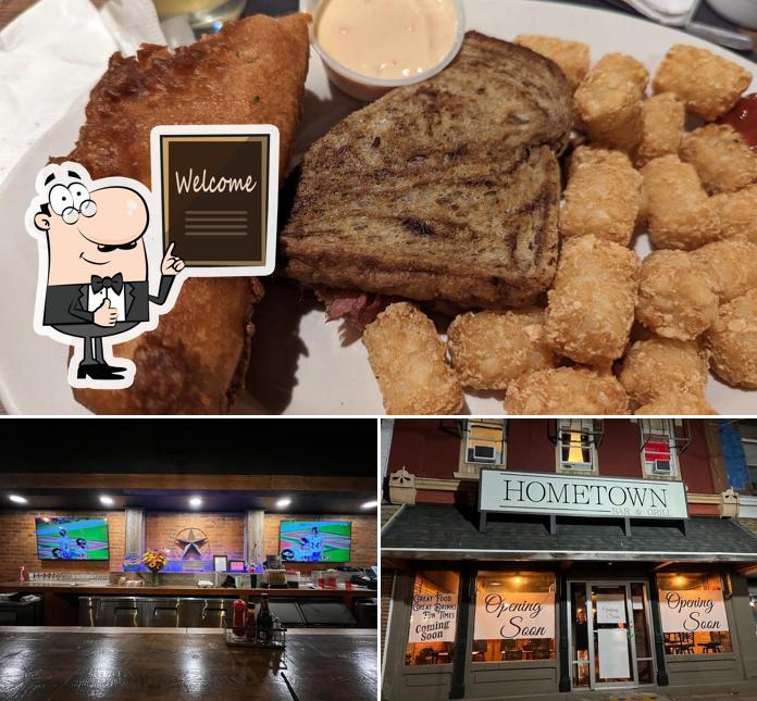 Hometown Bar and Grill in Allegany Restaurant menu and reviews