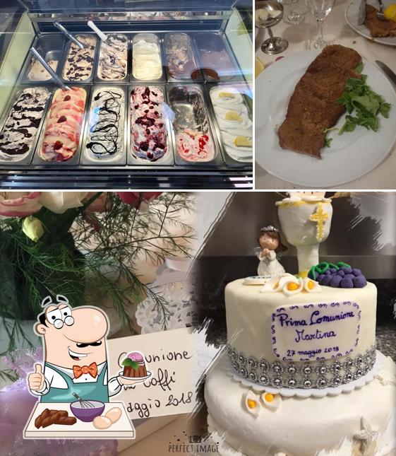 Hotel Ristorante Coste del Lago offre un'ampia selezione di dolci