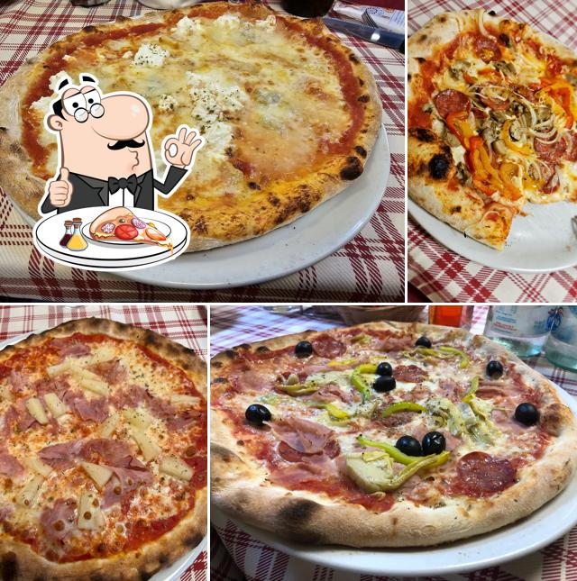 A Ristorante Pizzeria Al Mangart, puoi prenderti una bella pizza