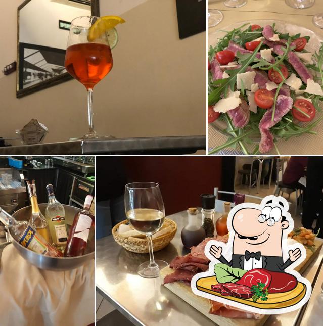 Carpaccio di manzo al Bar Le Volte