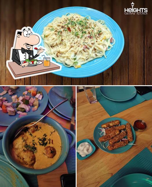 Meals at Heights Rooftop Restaurant