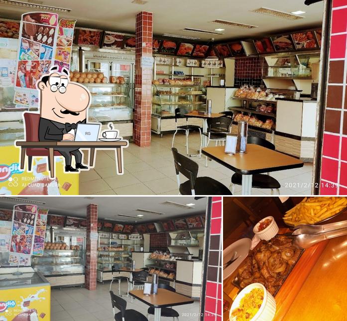Panificadora e lanchonete cheiro do pao