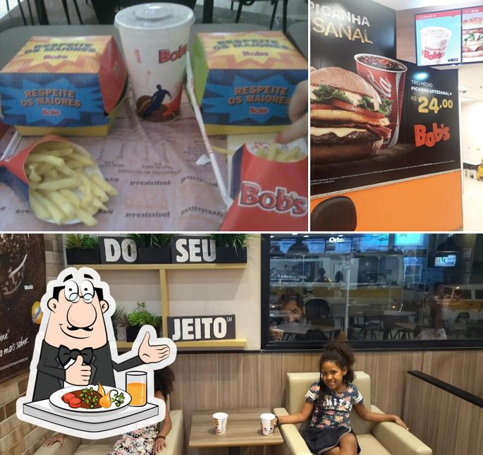 Comida em Bob's Burger - Shopping Campo Grande