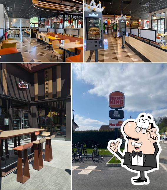 L'intérieur de Burger King