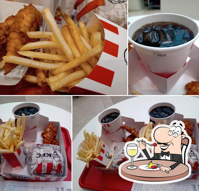 Comida em KFC