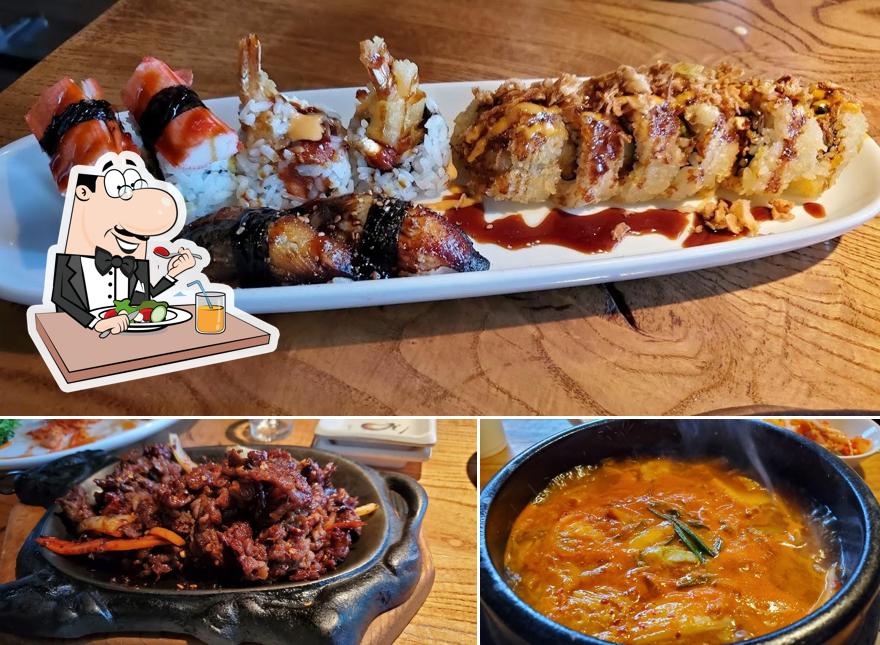 Koreana Asian Grill and Sushi, 1423 Bernath in Toledo Restaurant menu