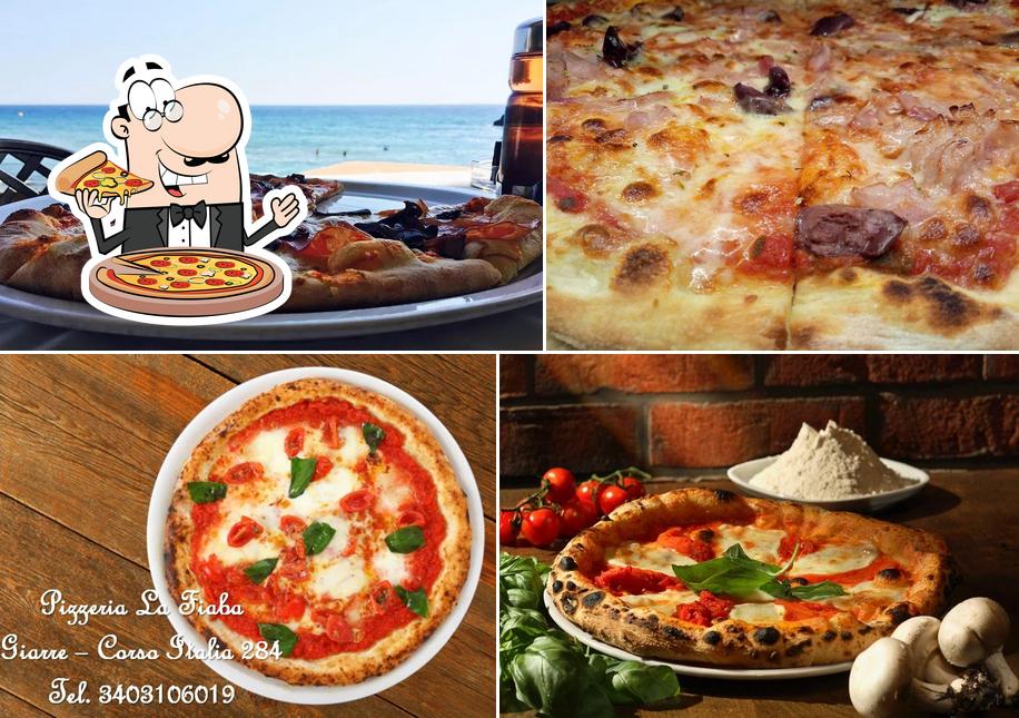 Scegli tra le svariate varianti di pizza