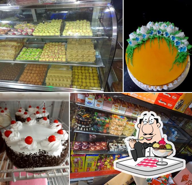 Mundamattam Bakers, Erattupetta offers a selection of sweet dishes