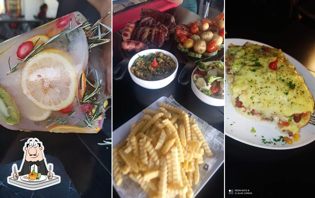 Comida em Restaurante Cozinha 7 Maçãs Steakhouse e Conveniência