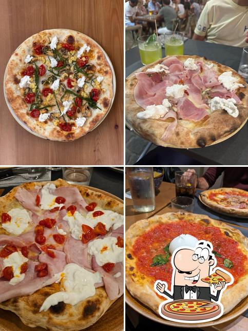 Prova una pizza a Cavò Lieviti E Distillati