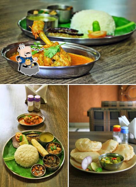 Food at Hotel Royal Bengal