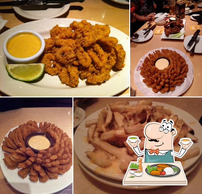 Comida em Restaurante Outback Steakhouse