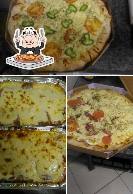 Experimente pizza no Rosangela Pittsburguer Ibirité MG