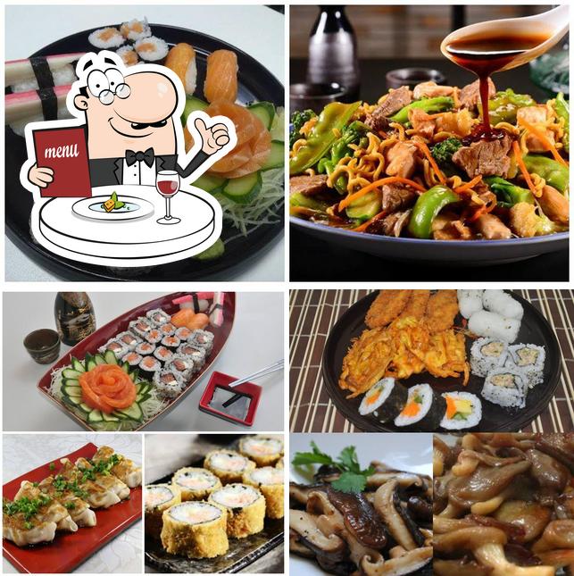 Comida em Tenshi Culinária Japonesa