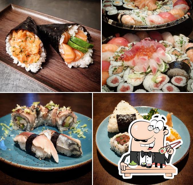 Les sushi sont disponibles à SUMO SUSHI TAKE AWAY