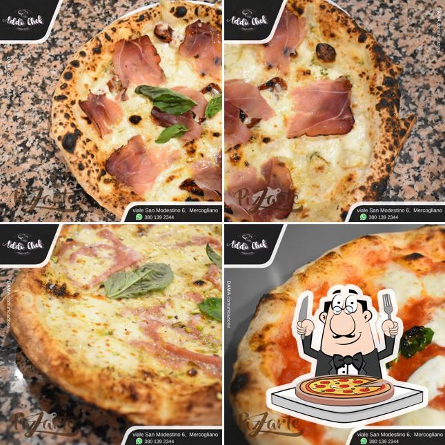 Ordina tra le molte varianti di pizza