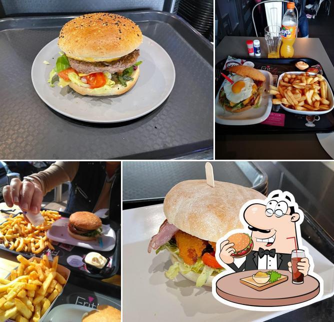 Faites-vous plaisir avec un hamburger à Frit'House