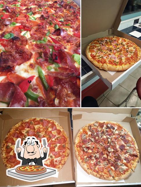 Try out different kinds of pizza