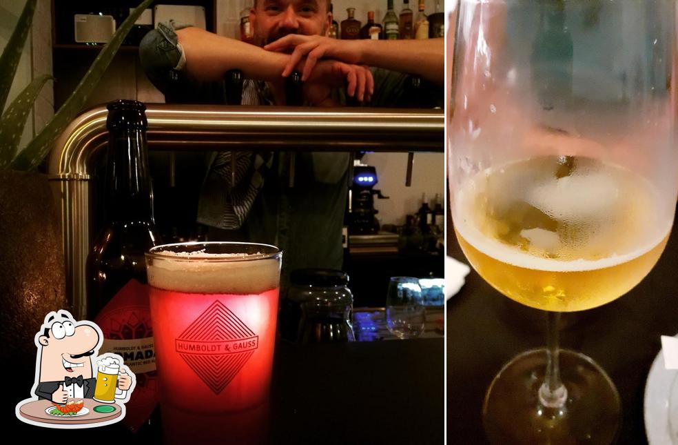 Commandez un verre de bière blonde ou brune