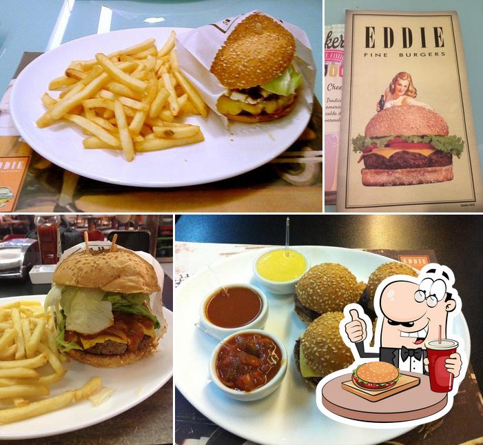 Попробуйте гамбургеры в "Eddie Fine Burgers - Pátio Savassi"