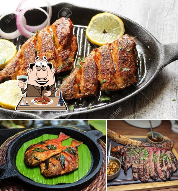 Get meat dishes at Hotel Chemmeen