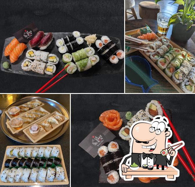 Essayez différentes options de sushi
