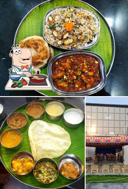 Chicken curry at Murugan Mess
