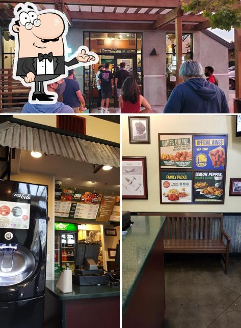 The interior of Wingstop