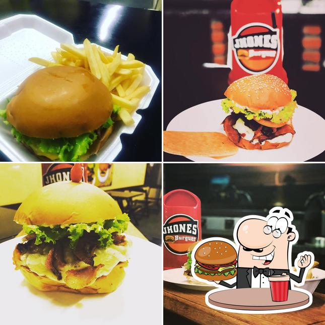 JHONES BURGUER LANCHES’s burgers will suit different tastes
