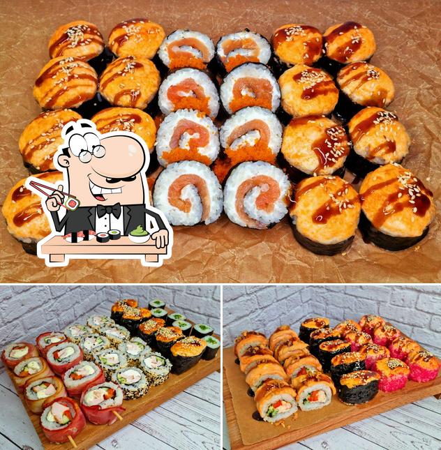 Choisissez de nombreuses options de sushi