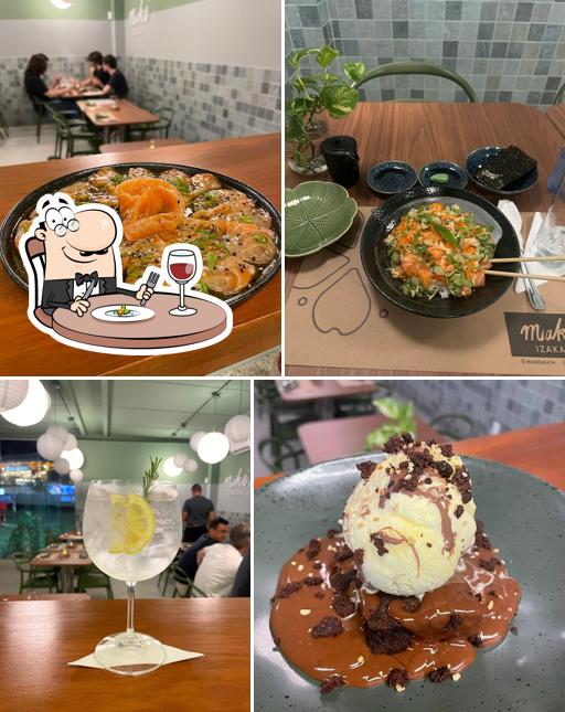 Comida em Maki Izakaya
