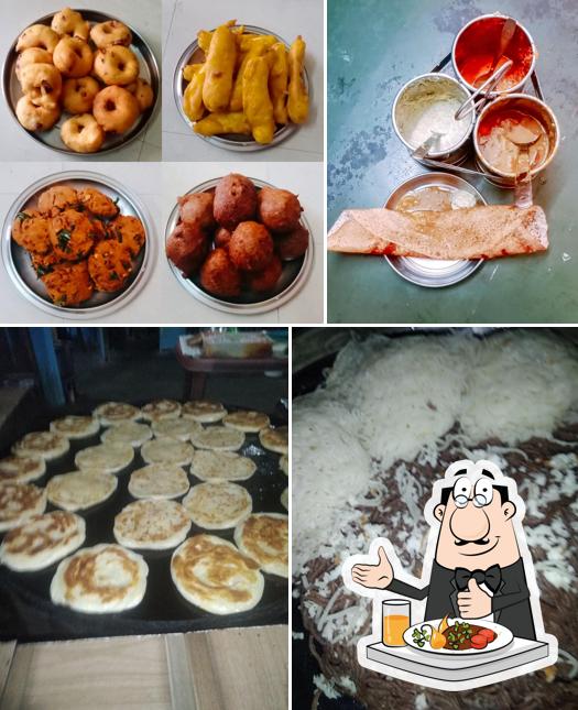 Food at Master Protta Stall