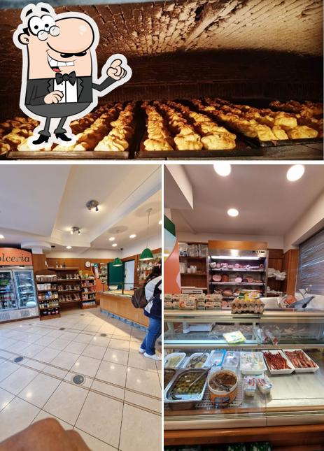 La foto di interni e cibo da Panificio Martini Forno A Legna