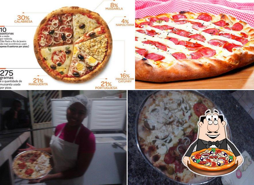 Experimente pizza no Casa da pizza