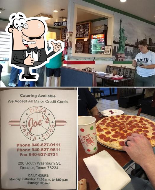 Joe's Pizza & Pasta in Decatur Restaurant menu and reviews