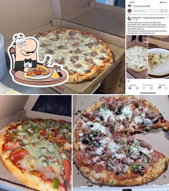 Stan's Late Night Pizza in Kingman Restaurant menu and reviews