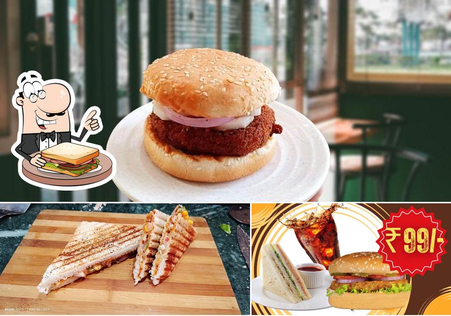 Grilled cheese sandwich at Chintu's Cafe