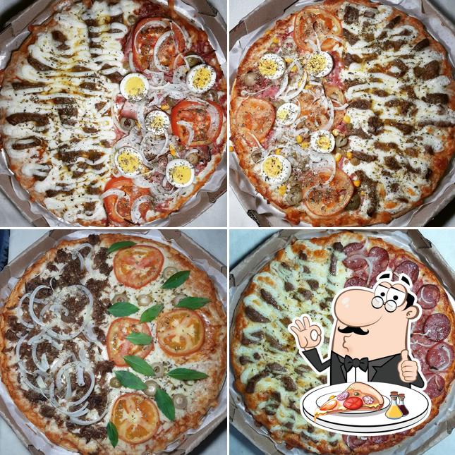 Consiga pizza no La Saborosa Pizzaria