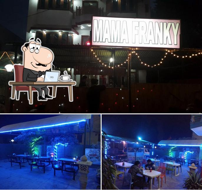 The interior of Mama Franky