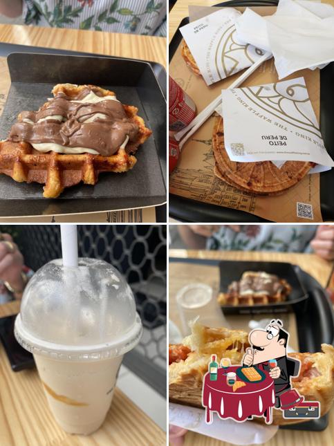 Waffles em The Waffle King - Blumenau/SC