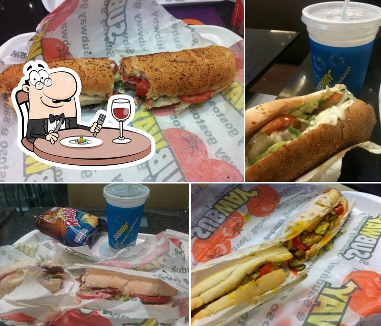 Comida em Subway