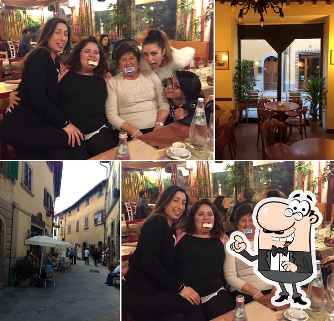 Gli interni di Chianti Bar