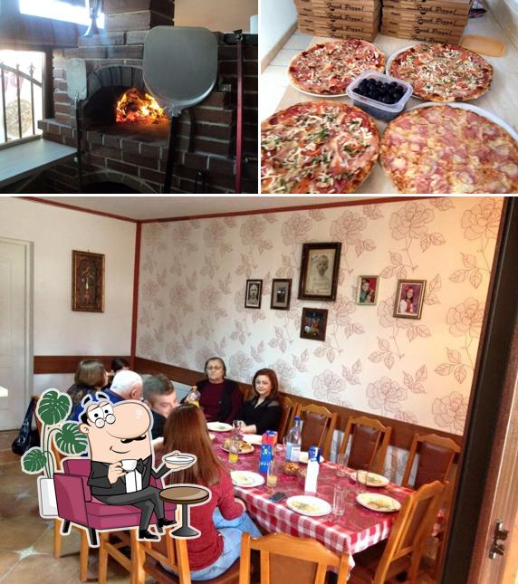 Vérifiez l’image représentant la intérieur et pizza concernant Pizzeria Ambrosini Apahida