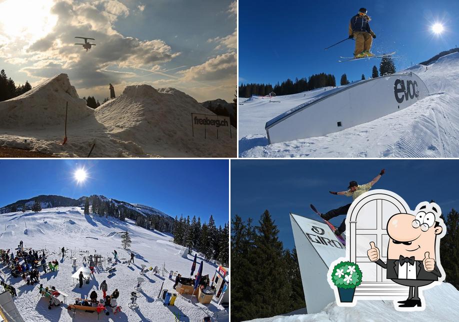 Goditi la vista dagli esterni di Funpark Snowland.ch Wildhaus